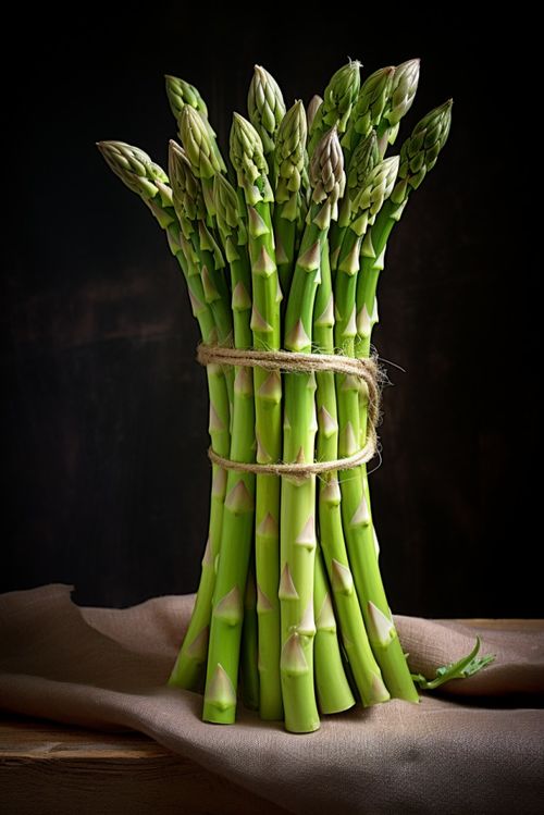 新鮮蘆筍 餐桌上的綠寶石