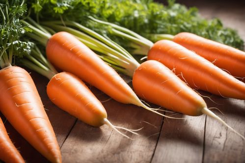 農(nóng)產(chǎn)品成熟胡蘿卜攝影圖集 展現(xiàn)自然與豐收之美