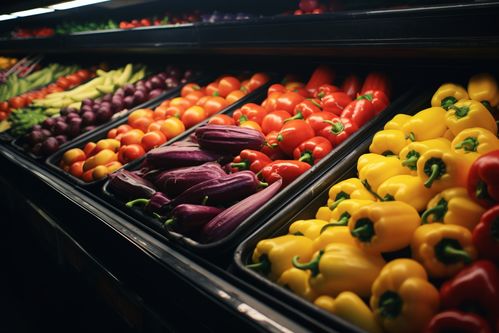 定格田野的饋贈(zèng) 農(nóng)產(chǎn)品新鮮蔬菜貨架攝影的藝術(shù)與價(jià)值
